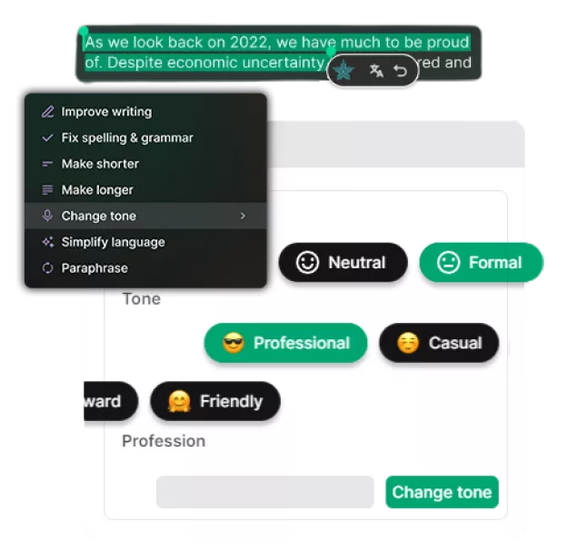 AI Writing Suite